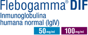 'Flebogamma ES inactive' logo
